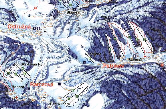 Skiareál Kaste - Petříkov