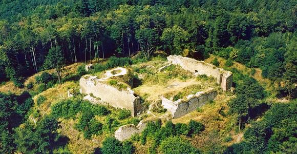 Zřícenina hradu Cvilín (Šelenburk)