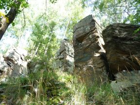 Zcenina hradu Freudentejn (Freudenstein)