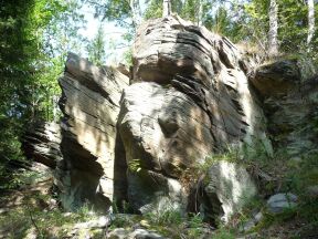 Zcenina hradu Freudentejn (Freudenstein)