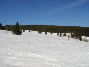 Ski M Chstal - Zlat Hory, Horn dol