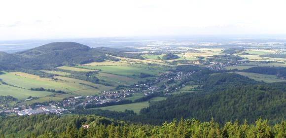 Rozhledna Zlatý Chlum - Jeseník