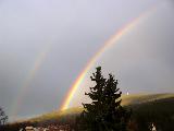 Jarn� duha nad Zlat�m Chlumem u Jesen�ku