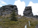 Sk�ly na vrcholu Vozky